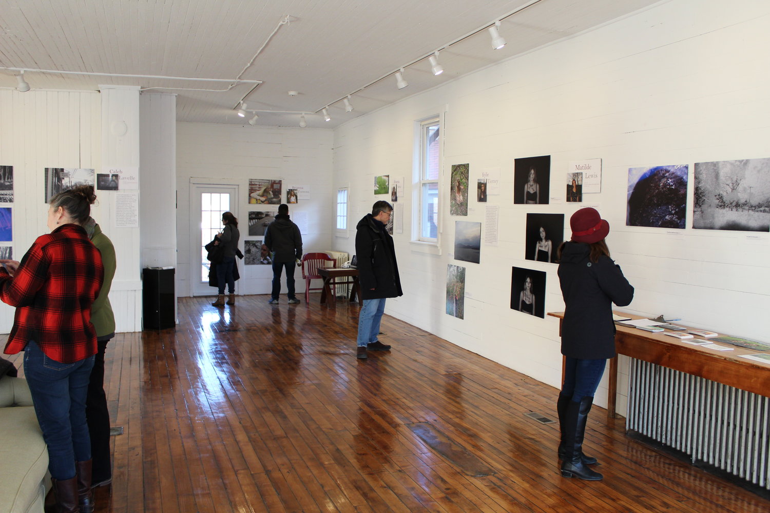 Hurleyville’s Gallery 222 is showing work from Project: Identity, a program for area teens that immersed them in digital photography and taught them how to create an exhibition, said gallery coordinator Ellyane Hutchinson. “We believe the arts are critical to the strength of a community,” she said. Here, visitors admire the students’ work. There are a myriad of small galleries and studios open to the public. Something is always happening at the Delaware Valley Arts Alliance in Narrowsburg, the Catskill Arts Society in Livingston Manor, the Cooperage in Honesdale, the Art Factory in White Mills and the Everhart Museum in Scranton. Check www.sullivancatskills.com or the www.waynecountyartsalliance.org for more information.